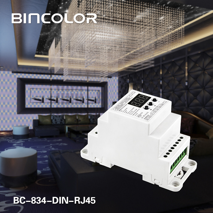 Bincolor_Controller_BC_834_DIN_RJ45_8