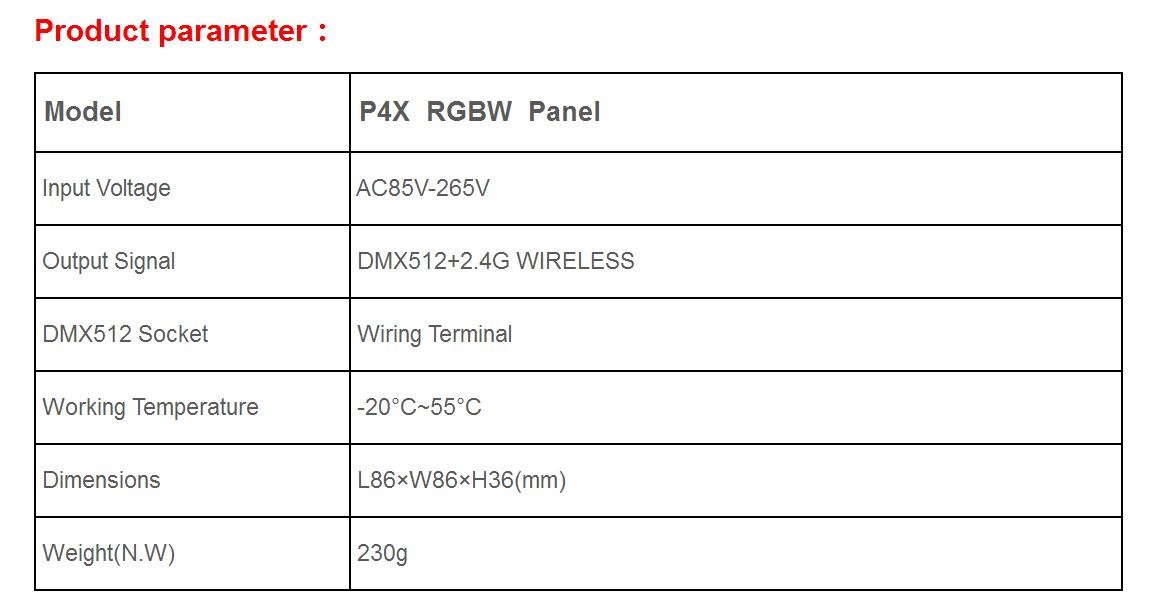 Bincolor_Controller_P4X_R4_2.4G_1