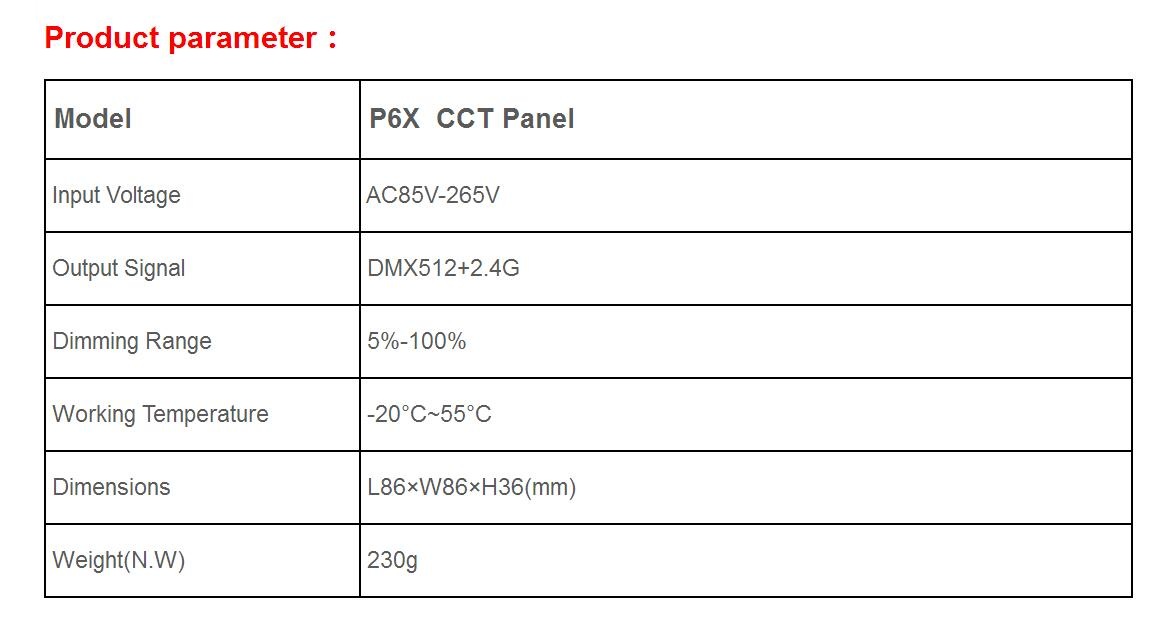 Bincolor_Controller_P6X_R4_CC_2.4G_1