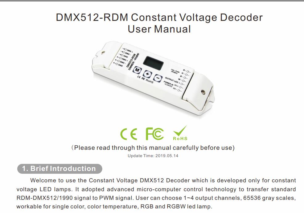 Bincolor_DC_12V_24V_BC_844_constant_voltage_DMX512_RDM_decoder_controller_1