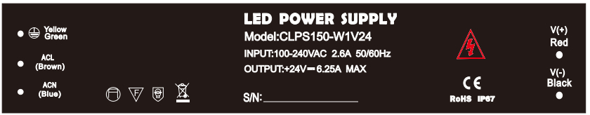 CLPS150_W1V24_SANPU_LED_Driver_24VDC_150W_4