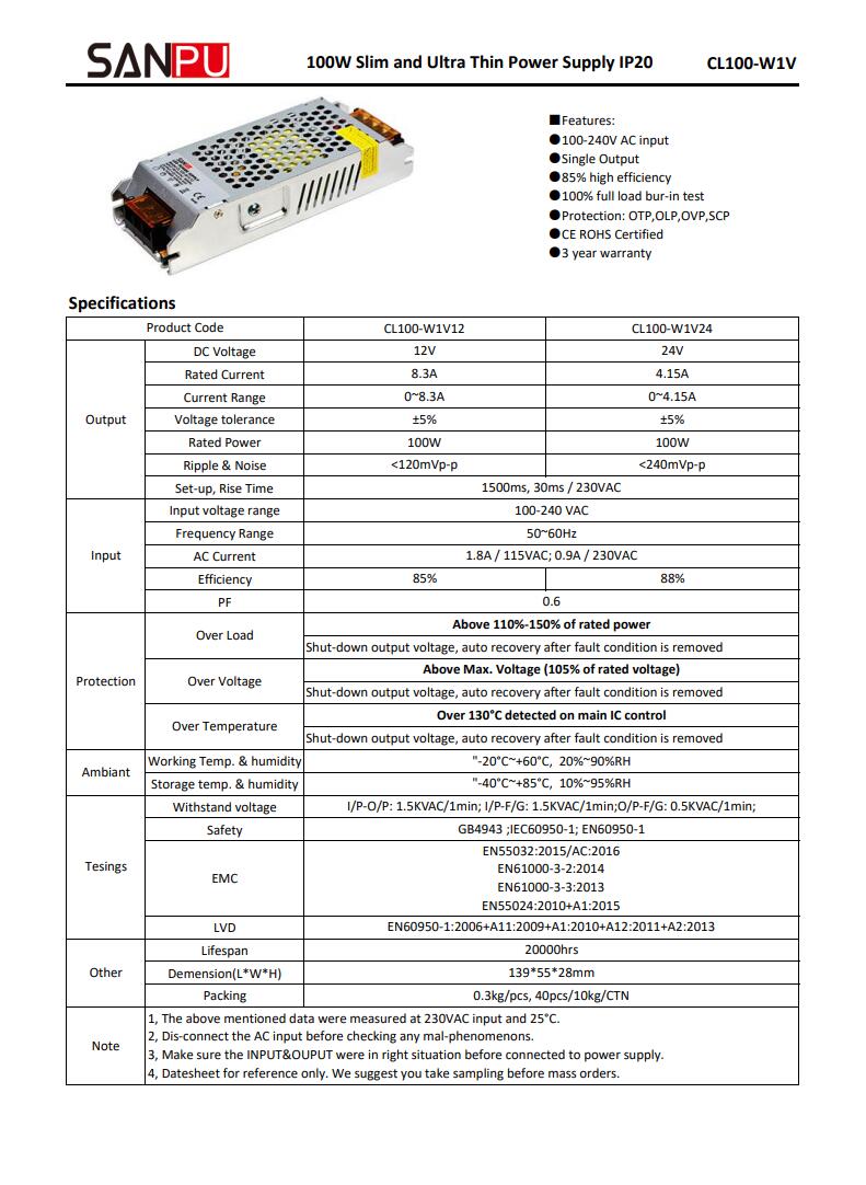 SANPU_CL100_W1V24_24V_100W_4A_1