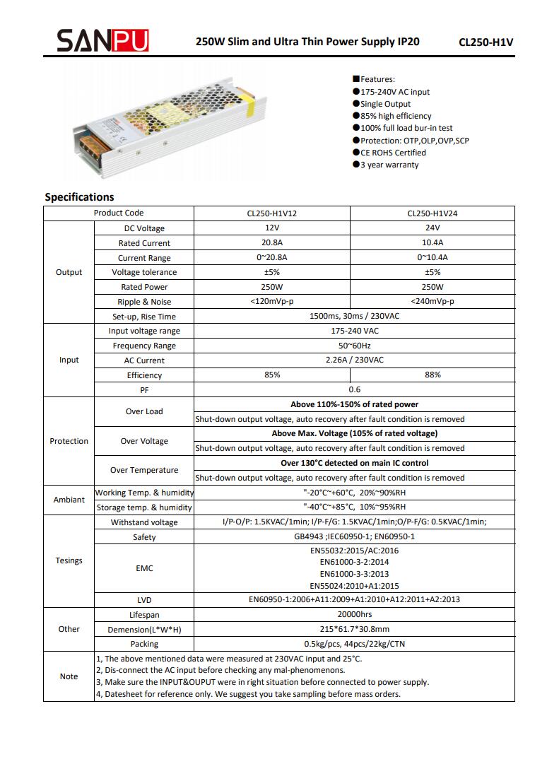 SANPU_CL250_H1V12_12V_250W_20A_1