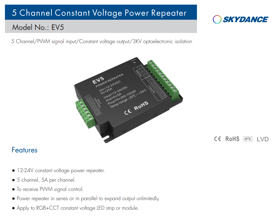 Skydance_EV5_Led_Controller_1