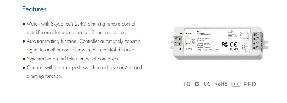 Skydance_RF_DIM_CV_Controller_V1_1