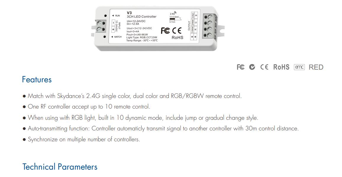 Skydance_RF_DIM_CV_Controller_V3_1