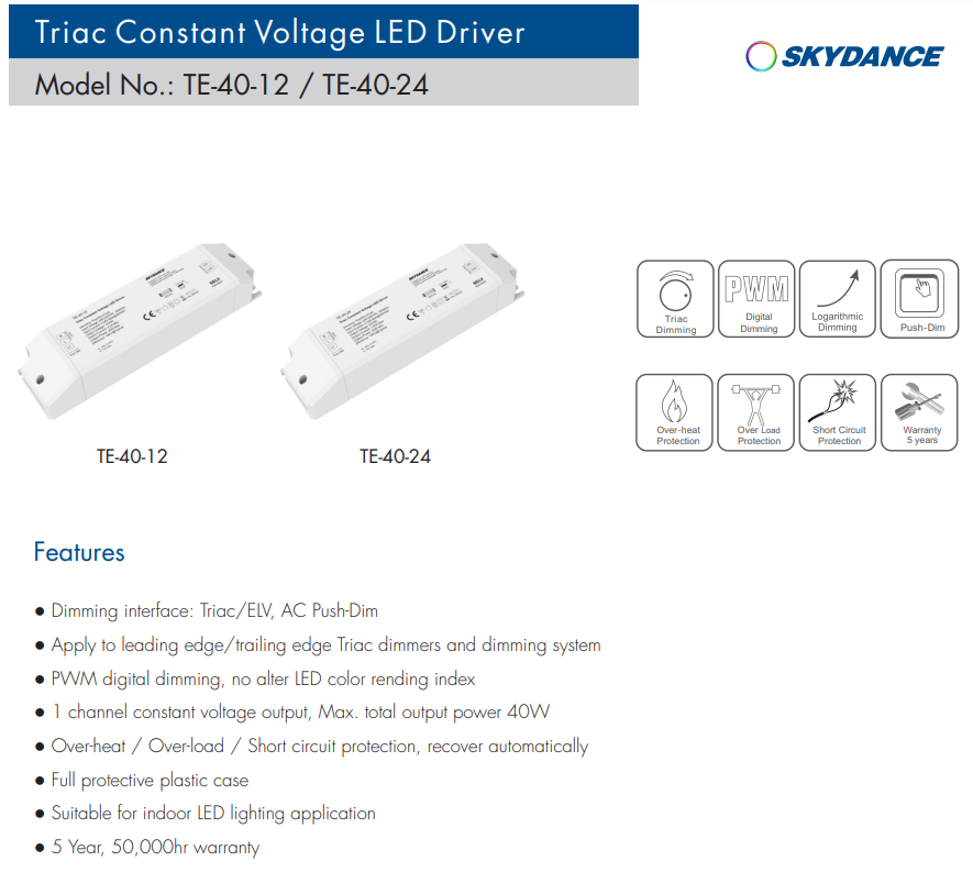 Skydance_TE_40_24_Led_Controller_1