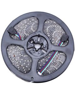 Waterproof 3528 RGB LED Strip Light 5M 300 LEDs 12V