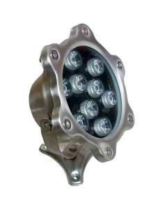 9W LED Underwater Pool Light Waterproof IP68 Lamp Fountain Pond Spotlight