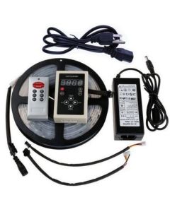 5M Waterproof LPD6803 LED Strip + RF Controller + Power Adapter