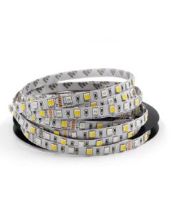 SMD 5050 RGB+CCT LED Strip Light 16.4ft 5M 300LEDs Flex Stripe 12V 24V