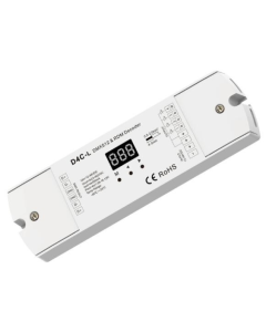 D4C-L-350mA Led Controller Skydance Lighting Control System DMX512 & RDM Decoder 4CH Constant Current