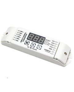 Bincolor BC-834-PWM5V/BC-834-PWM10V 4CH 3-Digital-Display DMX512 Control Led Controller