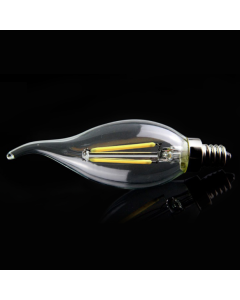 E12 E14 2W Filament Candle Lamp Bulb Candelabra LED Light 4pcs
