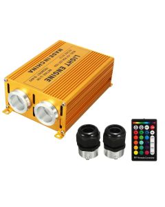 32W RGB Fiber Optic Light Engine With Remote Controller