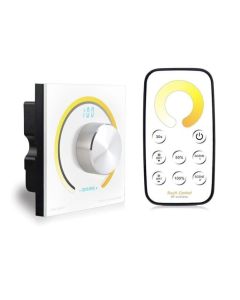 Bincolor BC-K2-T2 Single Color/CCT/RGB Rotary Dimmer Switch Knob Wall Led Controller