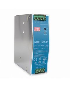 Mean Well NDR-120-24 120W 24V Industrial DIN RAIL