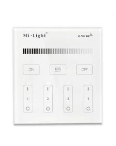 Mi.Light T1 4-Zone Brightness Dimmer Touch Panel Remote Controller