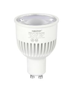 MiLight GU10 FUT106 Bulb 6W RGB+CCT LED Spotlight RF Remote App Voice Control Lamp